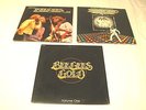 3 Great BEE GEES LP Record Albums  1977 Live, 1976 Gold & Saturday Night Fever