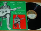 Blind Willie McTell The Early Years 1927 - 1933 / US Yazoo Label Vinyl LP L-1005