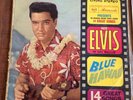 ELVIS PRESLEY GI BLUES AUSTRALIAN AARM GOLD RECORD AND BLUE HAWAII LP ALBUMS
