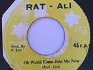 PAUL & THE UNITED - OH WORLD COME JOIN ME NOW - RAT ALI ( LEE PERRY BLACK ARK 7)