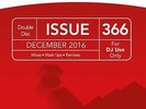 DMC,  What's New; DECEMBER 2016 ISSUE 366,  10 MIXES.