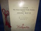 33CX 1288 *B/G* JOHANNA MARTZY* J.S.BACH: SONATAS FOR SOLO VIOLIN NOS.5 & 6* NM