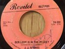 JJ BARNES   northern soul 45   Our Love Is In The Pocket   Revilot