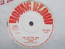 Boots-You Better Run/A to D RARE PSYCH
