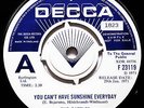 THE RATTLES VINYL 45 DEMO Prog Psych Popsike Rock DECCA 1971 Where Is The Friend