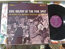 Eric Dolphy AT THE FIVE SPOT VOL. 1 lp NEW JAZZ mono DG 1st 1961 RVG Sleeve NM