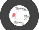 ROLLING STONES--PROMO ONLY-7'-45--(LET IT ROCK/EXILE BLUES)---VG++/EX