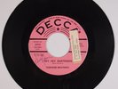 OSBORNE BROTHERS: Hey Bartender SIGNGED AUTOGRAPHED Decca Bluegrass 45 NM- Hear