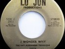 45 Ray Alexander Technique I WONDER WHY / I AM IN LOVE WITH YOU Listen