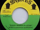 BORIS GARDINER HAPPENING Ghetto Funk / Every Nig is a Star JAH FUNK 45