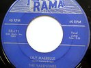 VALENTINES Doowop 45 Lily Maebelle / Falling For You VG+ Richard Barrett mg1220