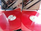 Rare Beatles Albums, Apple Label, Blue & Red Vinyl Lp Records, price is for both