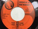 LORRAINE JACKSON Take It Where You Found It SINGLE B Soul Funk Breaks 45 HEAR