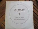 RARE MARCELLE MEYER RAMEAU ALPHA DB 80