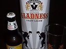 MADNESS-Gladness Craft Lager-LIMITED EDITION Presentation tin-Glass & Bottle