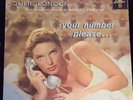 JULIE LONDON YOUR NUMBER PLEASE LP 59 OP Promo  VG+