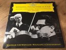 LP DGG ED.1 TULIP BEETHOVEN FURTWANGLER SCHNEIDERHAN VIOLIN CONCERTO LPM 18855