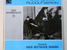 Adolph Busch Rudolph Serkin Bach Beethoven Brahms Sonatas HMV EMI HQM 1219 NM