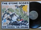 THE STONE ROSES She Bangs The Drums - EX/EX Cond Original 1989 Silvertone 12