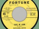 NATHANIEL MAYER Leave Me Alone / Hurting Love 45rpm Fortune 1962