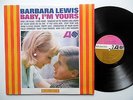 BARBARA LEWIS Baby I'm Yours LP Atlantic 8110 Soul ORIG. press Mono sm397