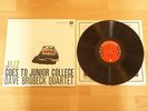 JAZZ GOES TO JUNIOR COLLEGE THE DAVE BRUBECK QUARTET Columbia CL 1034 Mono Rar