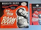 MIGUELITO VALDES 4 RECORD ALBUM OF HAVANA CUBAN RHYTHMS BIM BAM BOOM 1942