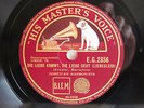 78rpm COMEDIAN HARMONISTS - DIE LIEBE KOMMT, DIE LIEBE GEHT - TOP
