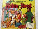 Walt Disney Story And Songs From Robin Hood Vinyl Record LP 1973 3810