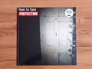 FACE TO FACE PROTECTION-LP-COKE BOTTLE VINYL-ROCK-PUNK-BAD RELIGION-GREEN DAY