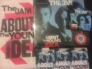 The Jam ABOUT THE YOUNG IDEA TRIPLE RED BLUE WHITE VINYL LP & 2CD & PROGRAMME.