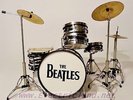 Mini Drum Set BEATLES Ringo star Ludwig  Batteria gadget guitar memorabilia