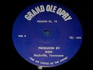 Bobby Lord - The Browns : GRAND OLE OPRY show #43 vinyl LP @ WSM Radio 1964