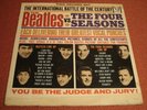 The Beatles vs The Four Seasons 1964 Mono VJ Vee Jay 2 LP