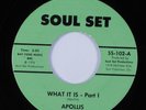 Funk 45 APOLLIS What It Is SOUL SET HEAR VG++