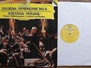 KARAJAN DVORAK SYMPHONIE NO.9. SMETANA MOLDAU LP DG DIGITAL STEREO W. GERMANY NM