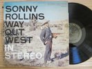 Jazz Hard Bop LP SONNY ROLLINS way out west STEREO S7017 listen