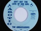 Northern Soul/Funk 45 AMBASSADORS Ain't Got Love Of One Girl ARCTIC NM/VG++ HEAR