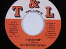 Funk/Sweet Soul 45 COLD BLOODED EXPRESS A Better Way T&L VG+ HEAR