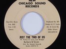 Northern/Deep Soul 45 BARBARA & GWEN Just Two Us NEW CHICAGO SOUND VG+ HEAR