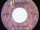 HEAR - Rare Doo Wop 45 - The Caprisians - Oh What A Night - Lavender # LV 004