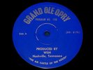 Hank Snow - Bill Monroe : GRAND OLE OPRY show #109 vinyl LP @ WSM Radio 1964