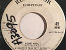 Elvis Presley RCA Victor SP-45-139 WL PROMO ONLY Roustabout / One Track Heart VG