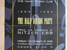 DORIAN GRAY FRANKFURT 1989  -  orig.Concert-Konzert-Tour-Poster-Plakat DIN A1