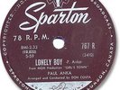 Rare 1959 PAUL ANKA Rock'n Roll 78 RPM Record. Lonely Boy