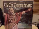 SEALED  1972 LP - PAS 1006 - THE TEN COMMANDMENTS - 2 LP's - CECIL B DeMILLE