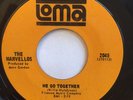 MARVELLOS -SOMETHIING'S BURNIN' RARE NORTHERN SOUL 45 on Loma M-