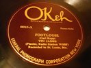JAZZ VIN JAMES Footloose / Brown Eyes, Why Are You Blue? OKEH 40515 EE+/E