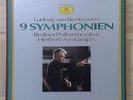 B370 BEETHOVEN SYMPHONIES 1 - 9 KARAJAN BPO 7 x LP DG DGG STEREO TULIP
