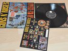GUNS N ROSES Appetite for destruction+ stickers limited Edition LP Album Vinyl